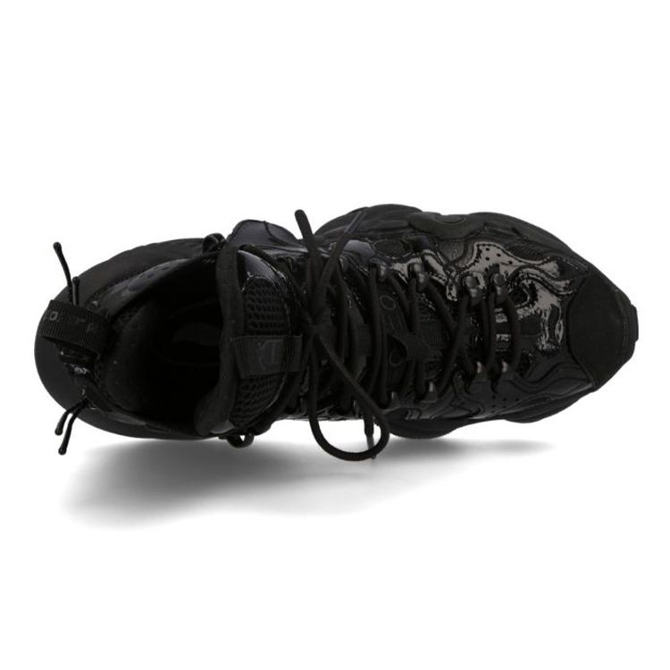 Li Ning Ace High-Top Retro Basketball Shoes Fashion Week Edition Unisex Sneakers Black AGBP091-15
