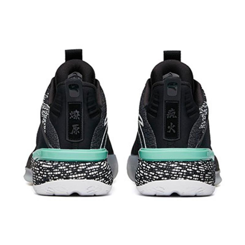 Anta Impact 1 KT Wear-Resistant Slip-Resistant Low-Top Performance Basketball Shoes Men's Black Gray Sneakers 112131605-2