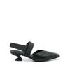 Salvatore Ferragamo Ferragamo Square Toe 45mm Pumps Black