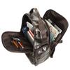 Genuine Leather Premium Layer Cowhide Men's Business Travel Leisure Backpack Computer Bag