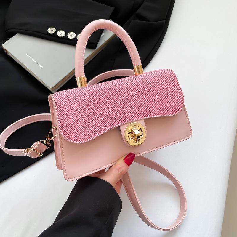 New fashion light luxury women's handbag small square bag high temperament versatile single shoulder messenger bag women
