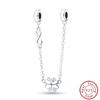 Vendi Charms a Catena con Animali, Piante, Viaggio, Design di Moda, Perline in Argento 925, 3mm, Fai da Te, Creazione di Gioielli Fini