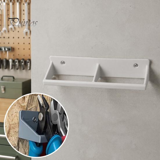 Garage Tool Holder Wall Mount, Heavy Duty Hand Tools Organizer, Mounted Organizer Scissors Pliers Storage Organization Hanger Rack for Home, Workshop