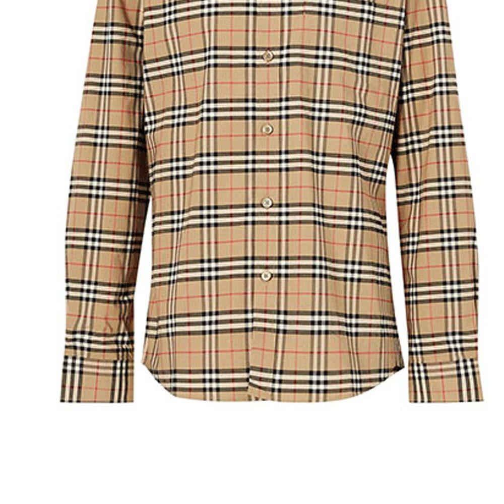 Burberry FW21 Shirt Men's Light Umber 8020966-A7028