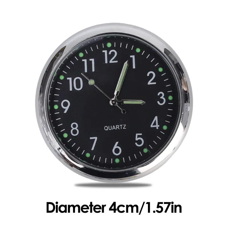 

Luminous Car Clock Ornament Auto Dashboard Clock Waterproof Electronic Clock Quartz Watch Bicycle Motorcycle Watch