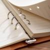 Detachable Metal Clip A5 Notebook 200 Pages Retro Notebook Stuff Refillable Notebook  School