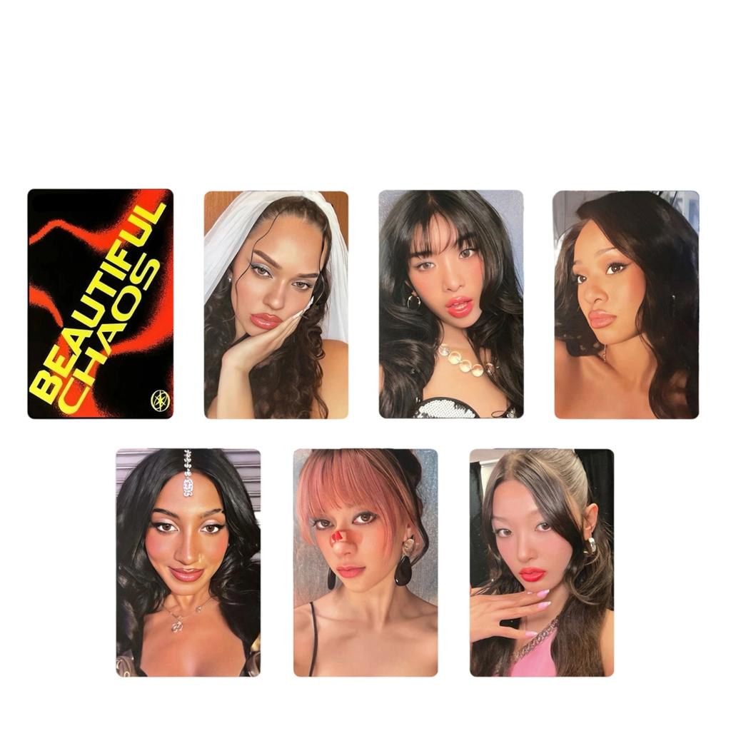 Girl Group Peripheral Accessories Girl Group Group Peripheral 6 Pcs Peripheral Card