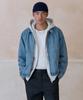 Denim Swing Top Blouson Jacket [Light Indigo]