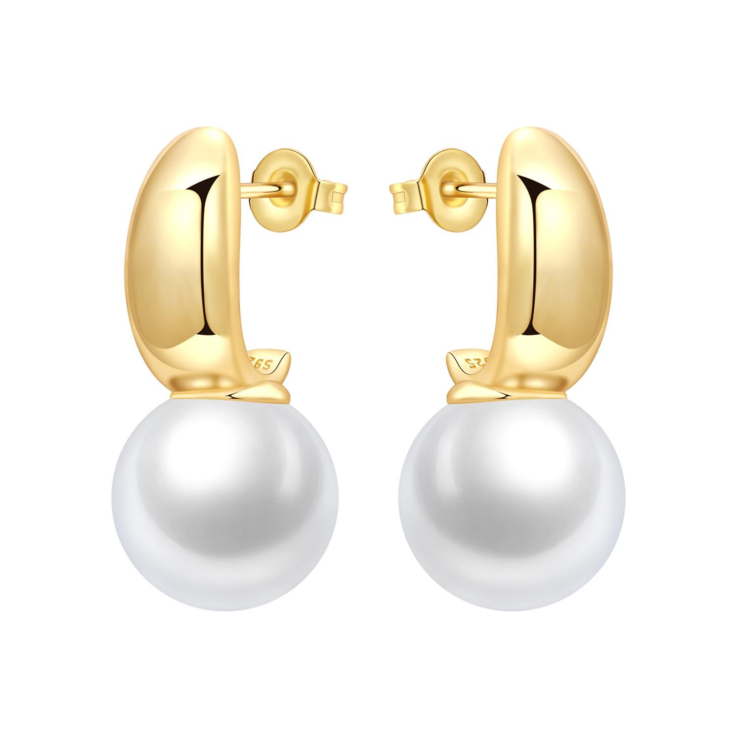 

2026 Original 925 Sterling Silver Double Hoop Starlit Earrings Fashion 18K Gold Hoop Earrings for Women Piercing Jewelry Aretes