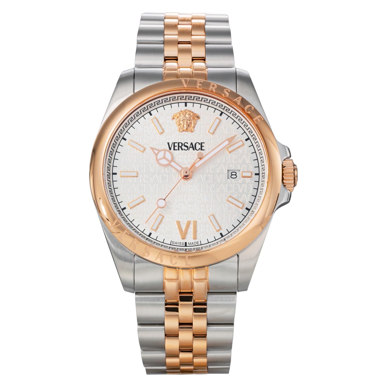

Casual Watch Anteo VE9H00824 Pink Gold [Versace] Men s [Item] срібний