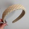 Light Yellow Elastic Hair Ties Minimalist Pattern Hair Rope Sweet Ponytail Hair Scrunchies  Women