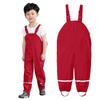 Kinder Wasserdichte Regenhose Kleinkind Kinder Jungen Mädchen Regenhose Winddichte Wasserdichte Latzhose Overall Kleidung