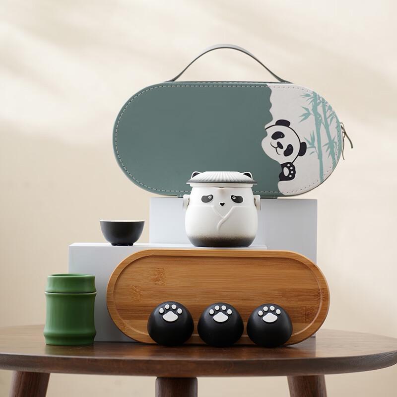 Creative Panda Tea Set Gift Box