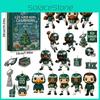 Kalendarz Adwentowy Philadelphia Eagles Blind Box z Akrylowymi Ornamentami na Prezenty Świąteczne