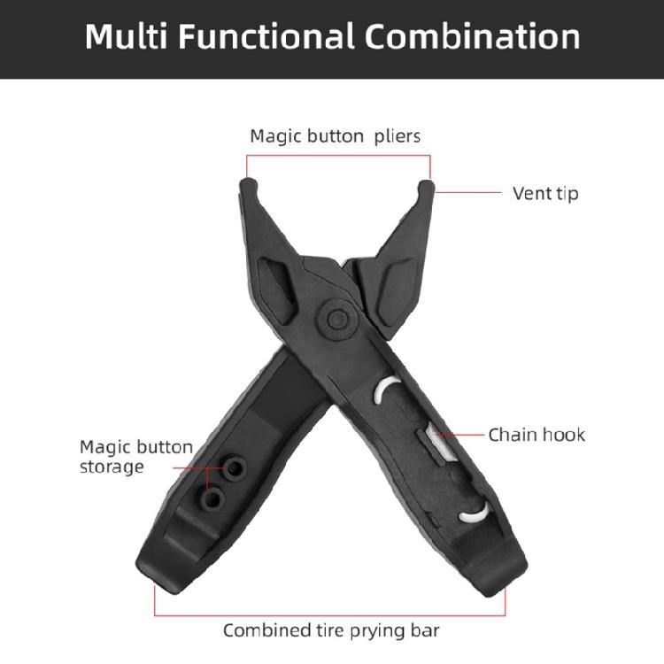 Bicycles Chain Hook and Tire Levers Combo Tool Bike Tire Pry Bar Removal Tool