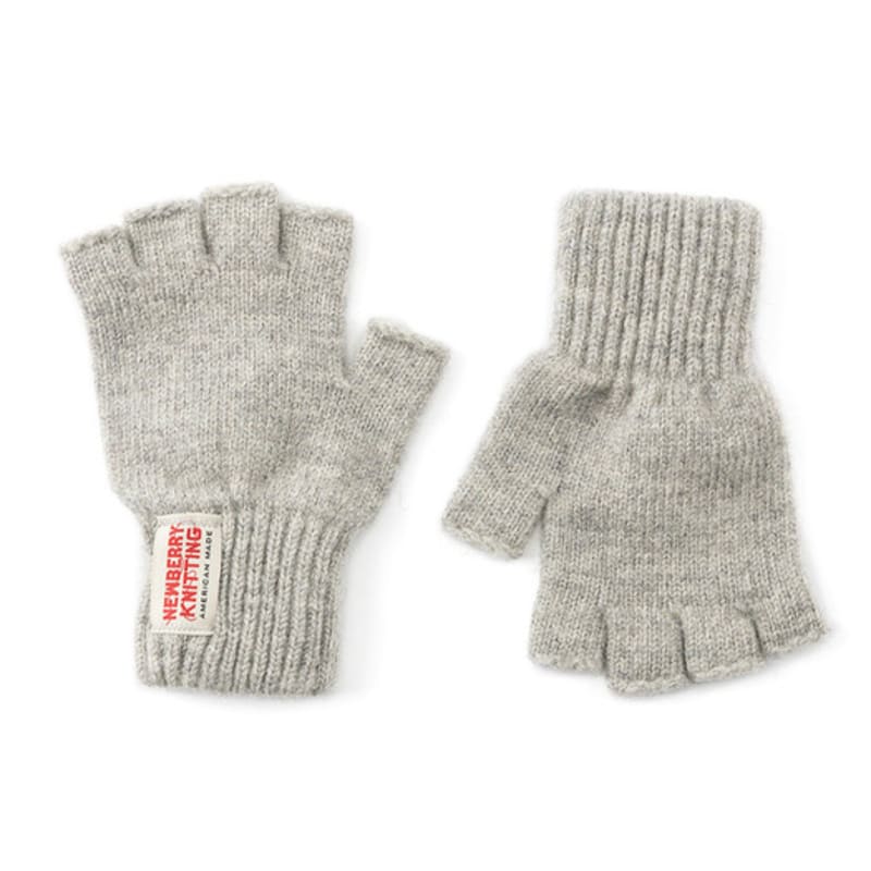 NEWBERRY KNITTING Fingerless Gloves - Gray