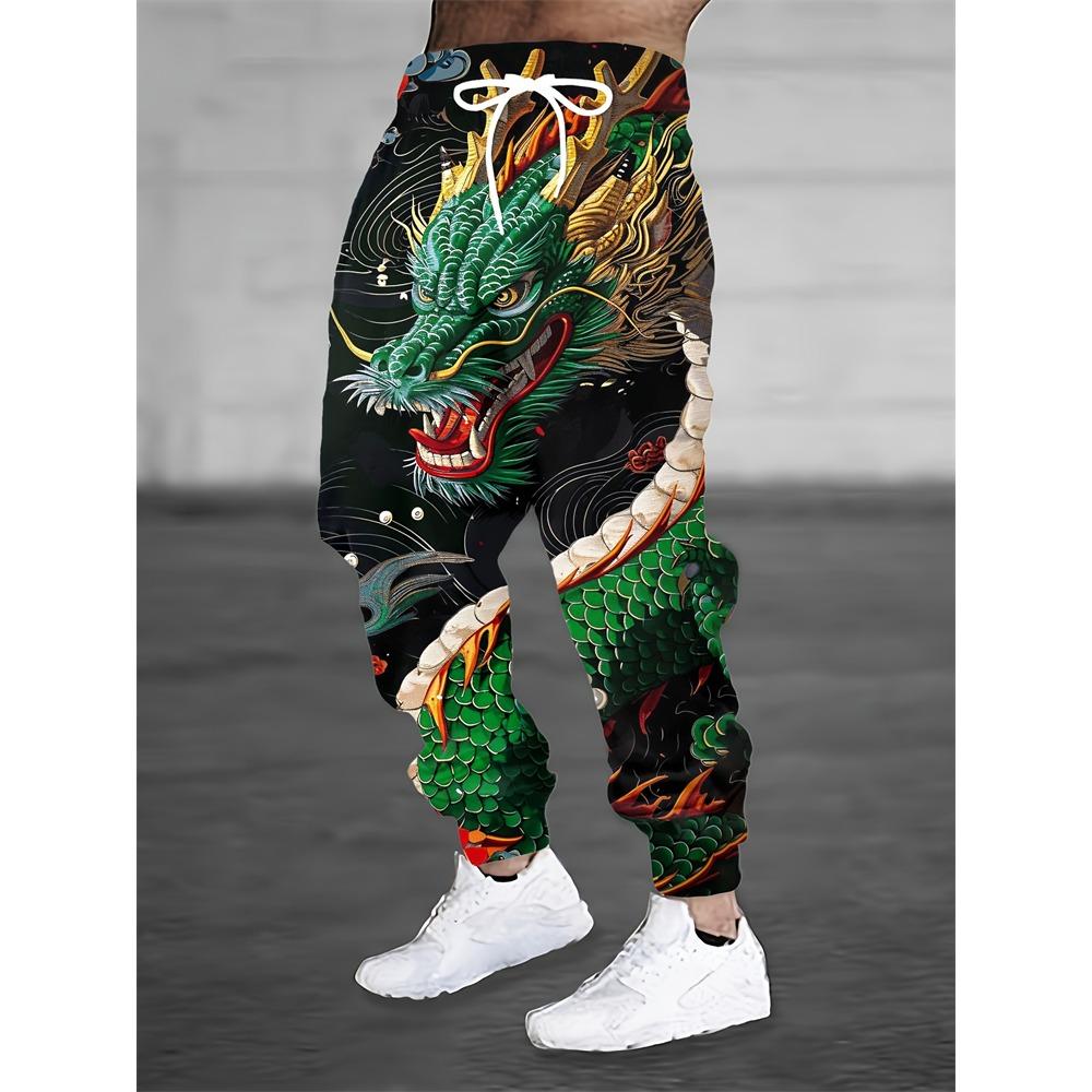 New Men's Sports Pants Fashionable And Versatile Loose-fitting Sports Pants Spring And Autumn Casual Retro-style Sports Pants