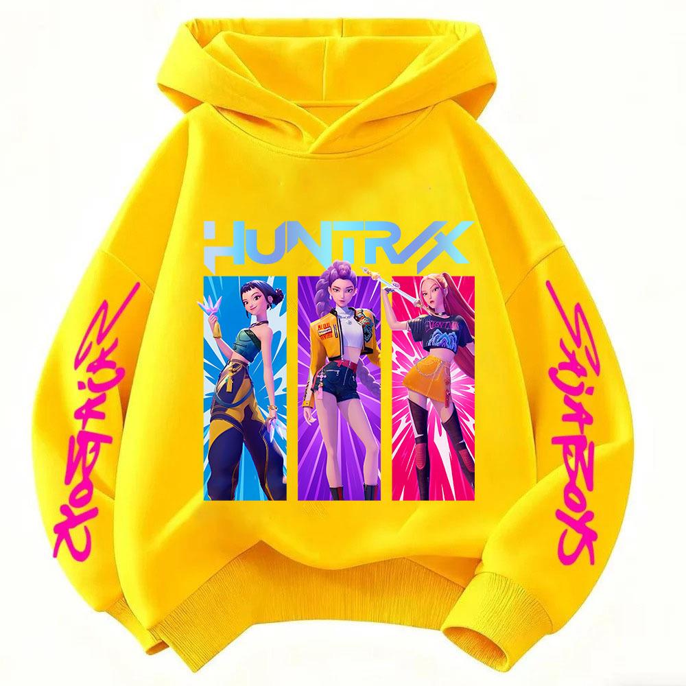 

Demon Hunter Team Trendy Autumn/Winter Printed Hoodies for Men & Women 100 cm