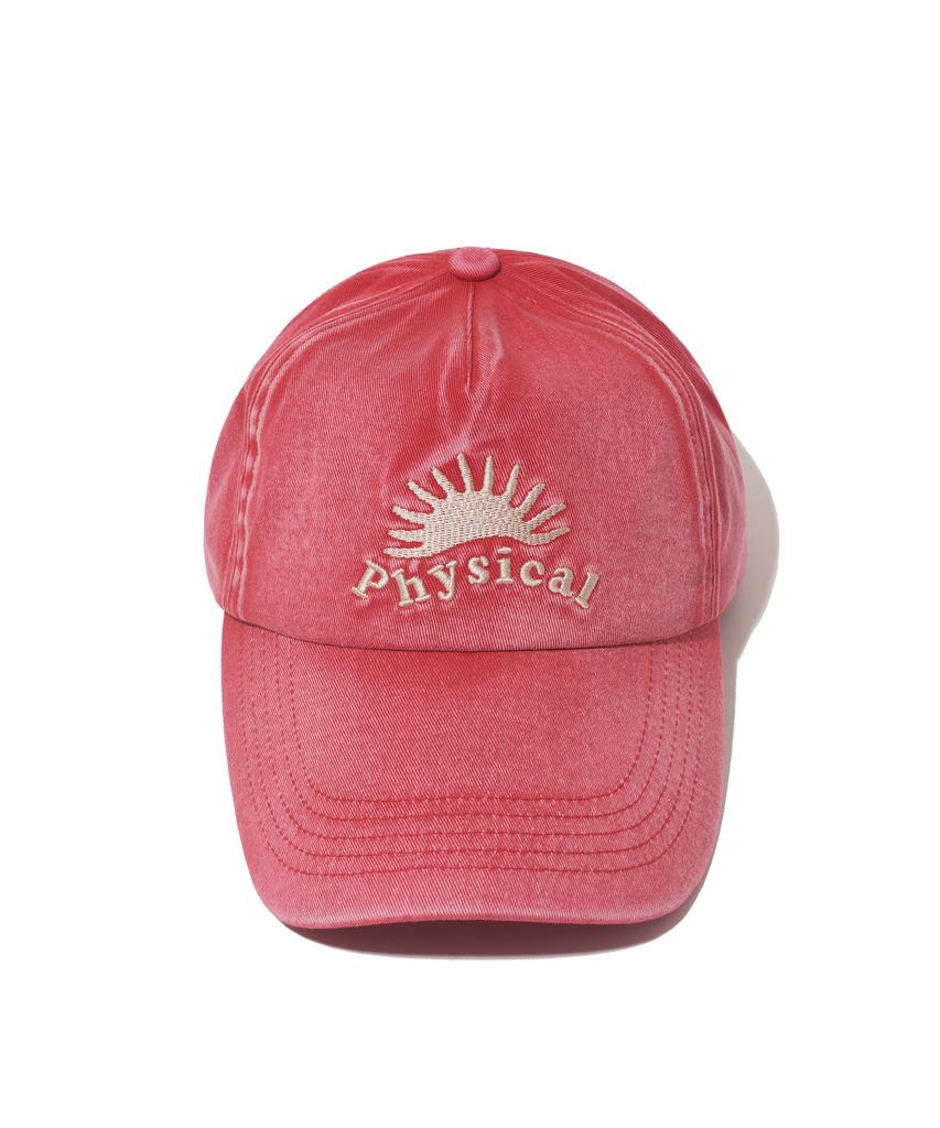 PHYSICAL DEPARTMENT Sunset Washed Trucker Cap_Red
