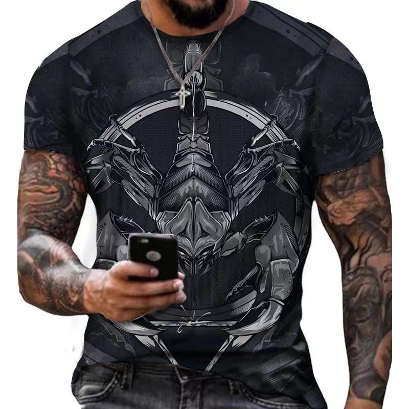 Scorpion Totem 3D Printed Summer Tough Guy Men s T-shirt Fashion XXS