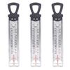 A72U 3X Candy/Jelly/Deep Fry Thermometer, Stainless Steel, With Pot Clip Attachment And Quick Reference Temperature Guide