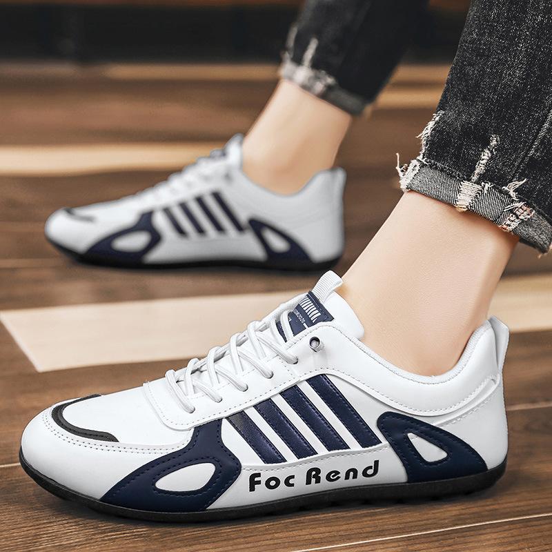 Outdoor men's shoes spring and summer 2025 new student leather youth board shoes men's versatile casual sports fashion trendy shoes