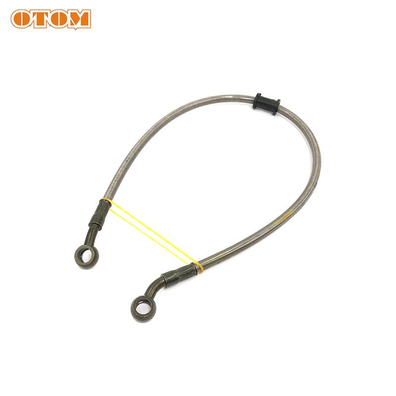 OTOM Motocycle Front And Rear Brake Oil Hose For HONDA CR125 CR250 CRF250RX CRF450R YAMAHA YZ YZF 125 250 450 Brake Tubing Cable