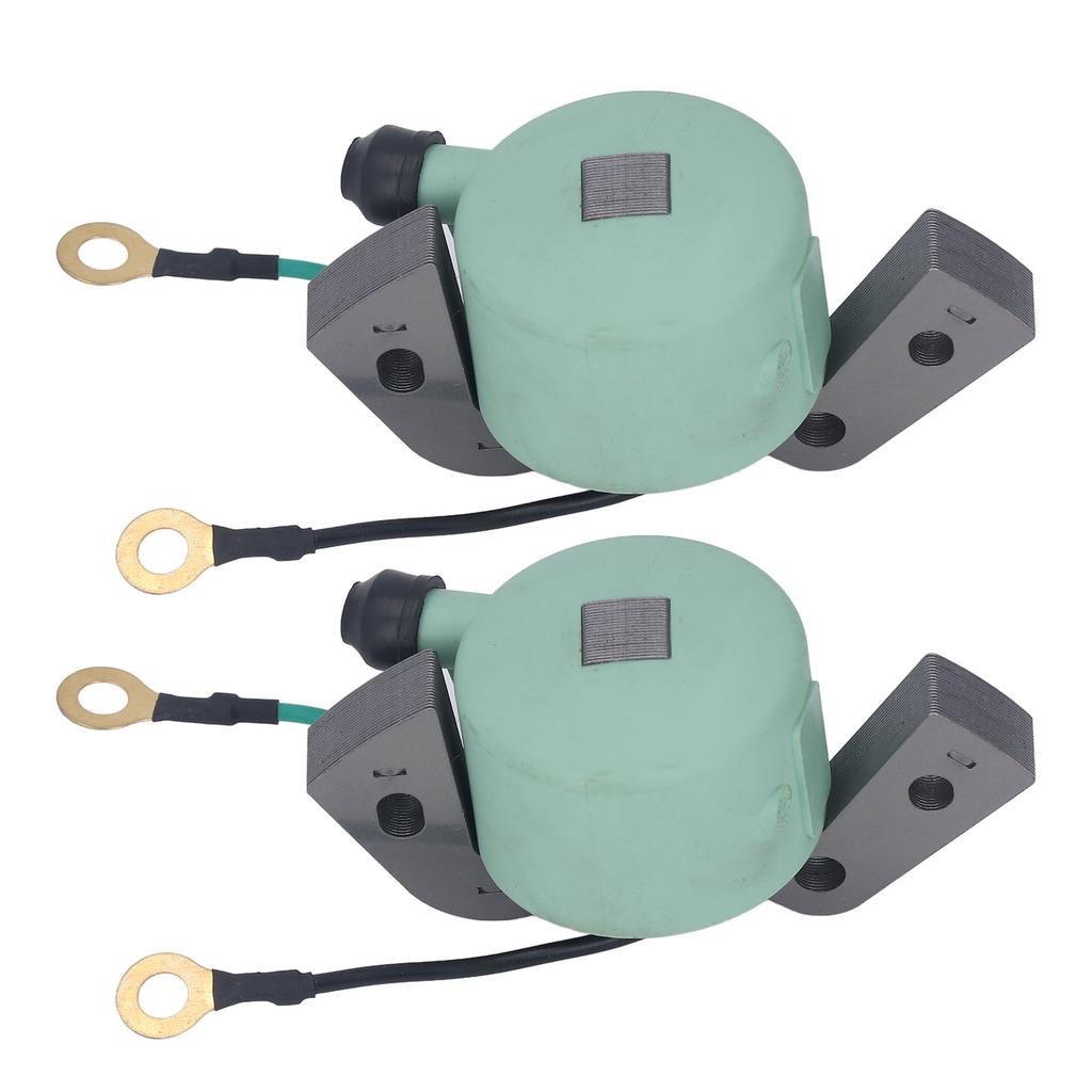 Igintion Coil 582995 Green Round Engine Ignition Coil Pack Replacement for Johnson Evinrude 20hp 1951‑1972