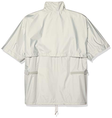 BRIDGESTONE GOLF TOUR B Rain Blouson 80G41 Men's Silver Gray, Size M (Japan Size)