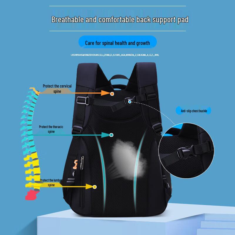 Sesame Baby Lightweight Breathable Student Backpack
