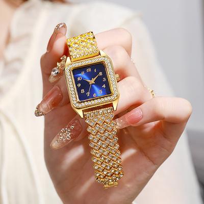New Fashion Woman Bracelet Square Watches Ladies Quartz Wrist Watch For Valentine's Day Birthday Gifts