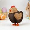 Schokoladen-Ei-Legende-Hühnchen Süßigkeiten-Spender Maschine 3D-gedruckt Niedliches Tier Süßigkeiten-Spender Schreibtisch-Dekoration für Osterkorb-Füller Party-Mitgebsel