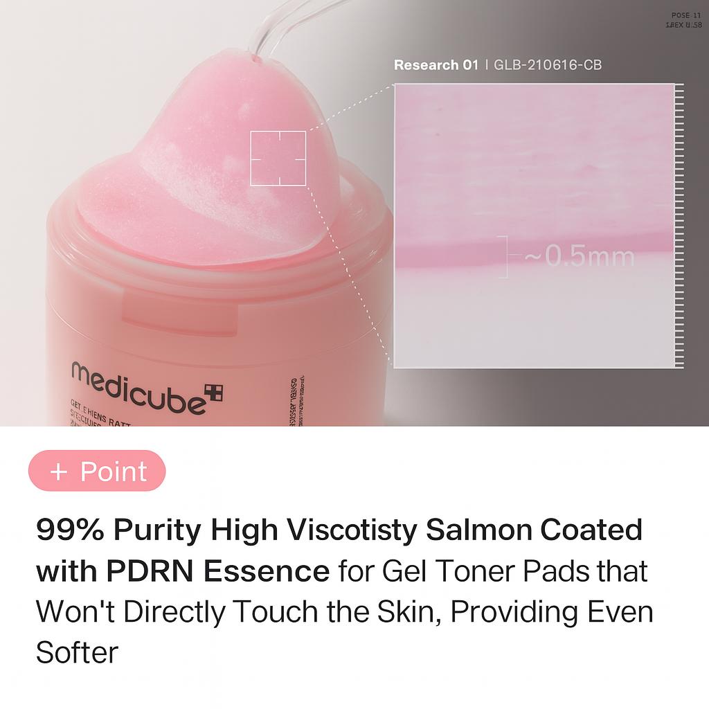 Medicube PDRN Pink Collagen Tonico in Gel (70 pastiglie)