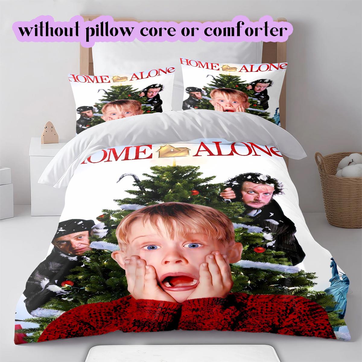 

movie posterPattern Bedding Quilt Set Quilt Cover Pillowcase Home Decoration Birthday Gift (1 * duvet cover + 2 * pillowcase, without core) 135x200cm
