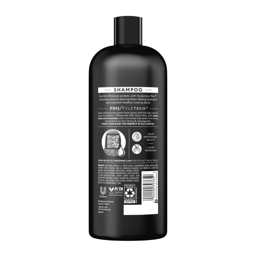 Szampon Do Włosów Suchych Głęboko Nawilżający Rich Moisture Tresemmé 828 Ml