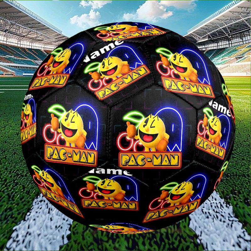 Custom Name Personalized PAC-A Print Size 5 Soccer Ball Training & Match Football, for Team, Kicking, Gift for Football Enthusiasts