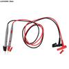 2Pcs/Set Needle Silicone Wire Gold-plate Tip Probe Test Leads Pin Universal Digital Multimeter Tester Lead Probe Wire Pen Cable