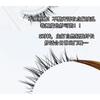 Lashie - Set mit 5 Paaren: Natürliche, zarte Falsche Wimpern mit transparentem Band