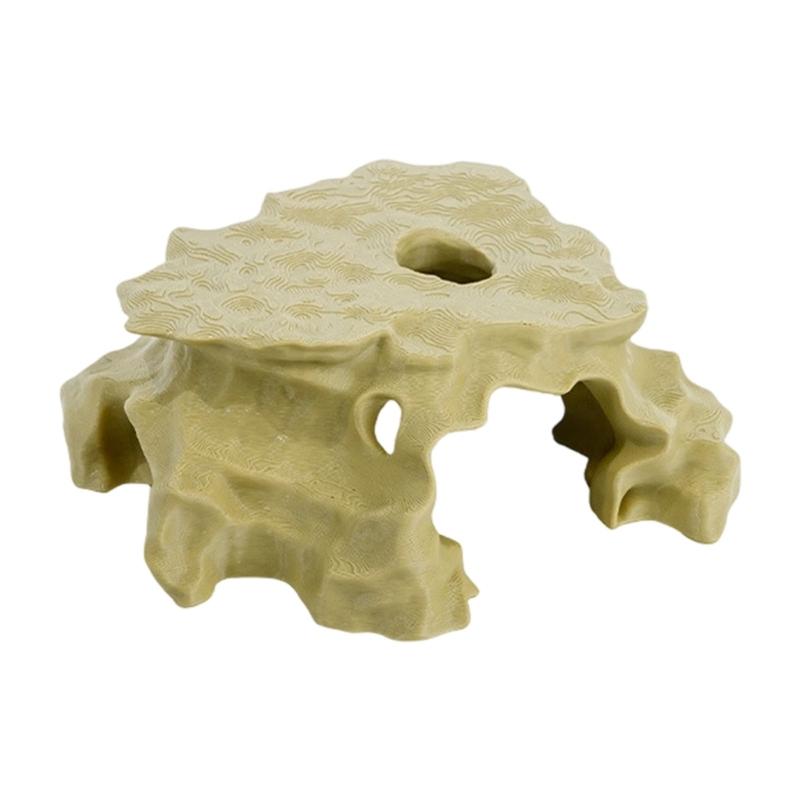 Plastic Shrimp and Fish Cover Cave with Raised Cover Space for Water Pet Use, Shelter Value and Display Use Daily