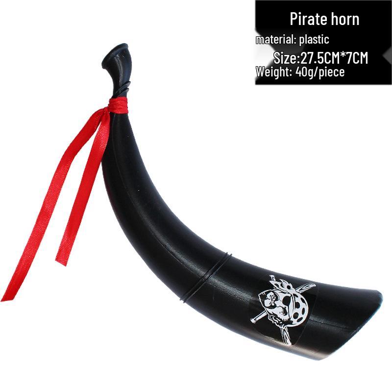 

Аксессуары для пиратского костюма: Повязка на глаз в виде черепа, шляпа, крюк, флаг, телескоп, нож и пистолет на Хэллоуин. One Size