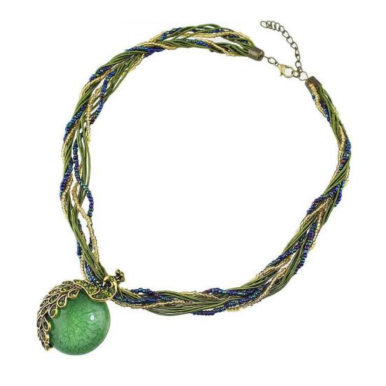 Colier cu pandantiv frumos, aliaj care atrage ochiul Fermecător