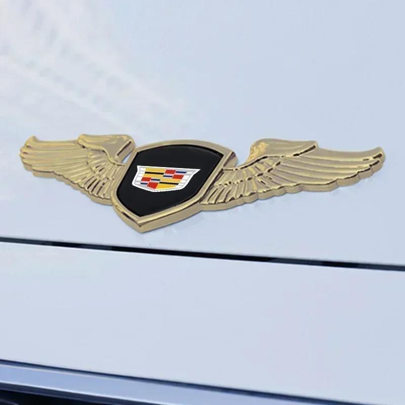 

Сплав Накладка на капот автомобиля Передняя эмблема Значок Наклейка для Cadillac Seville XT4 CT4 SLR STS EXT CTS Escalade CT5 Coupe Аксессуары