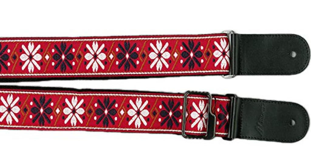 Maurice Guitar Strap Red MS2000 Red