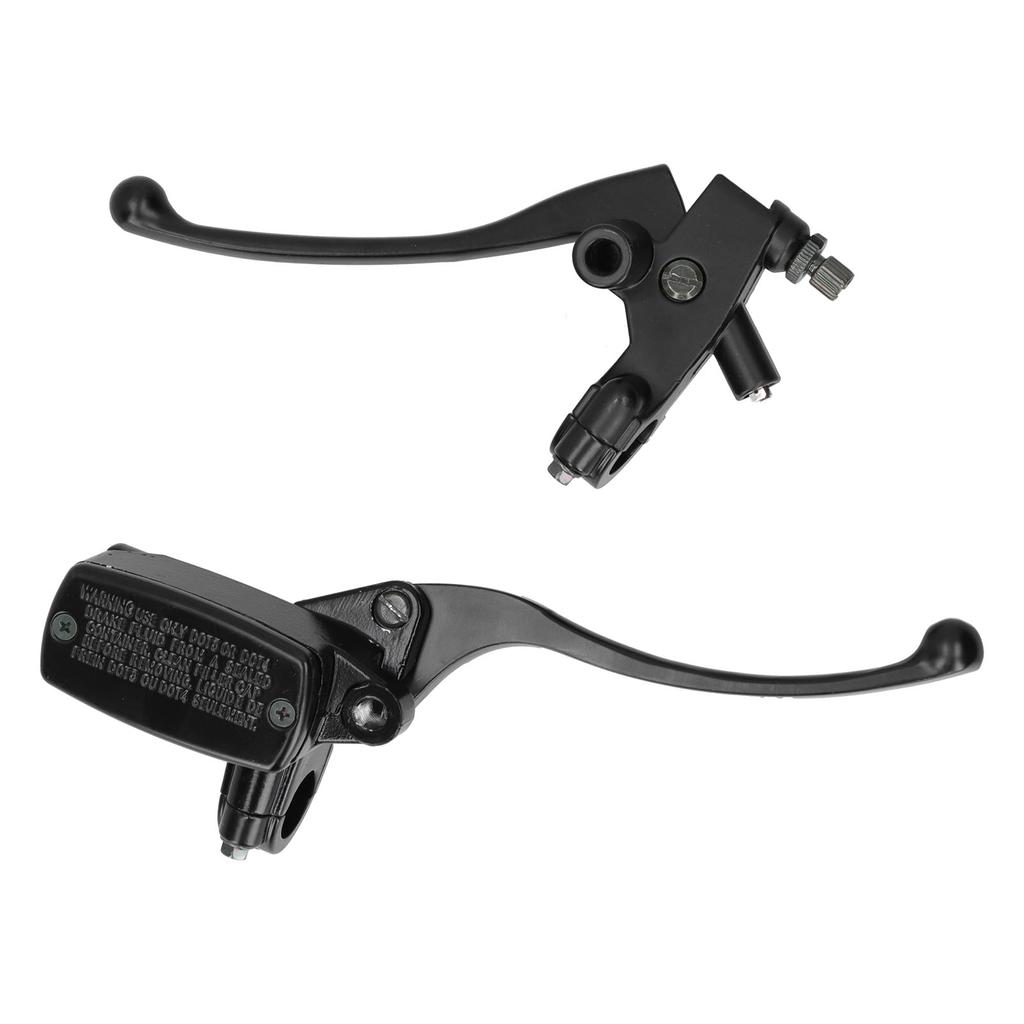 22mm Universal Motorcycle Hydraulic Brake Clutch Lever Assembly Black CNC Aluminium Alloy
