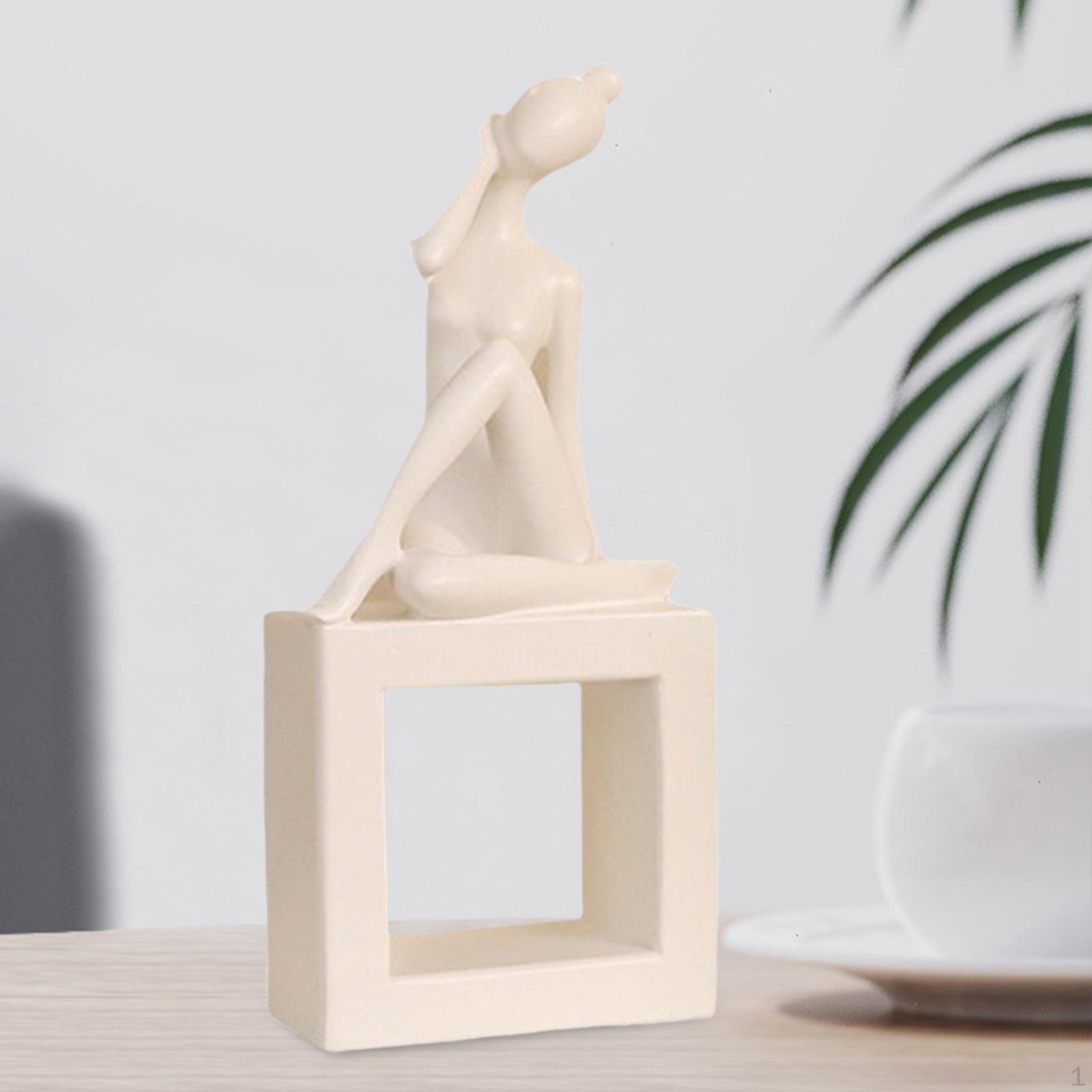 

Decorative Figurines for Girls, Abstract Art Bedroom Room белый