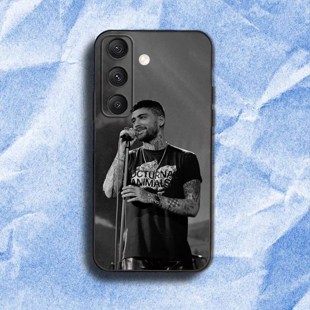 Z-Zayn M-Malik Singer Phone Case For Samsung S 25,24,23,22,30,21,10,9,Ultra,Plus,Lite,FE,4,5G Black Soft Case