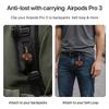 Genuine Leather Cover for AirPods Pro 3 Case Airpod Pro 2nd 1st Generation Bluetooth Wireless Headphones Charging Box with Hook