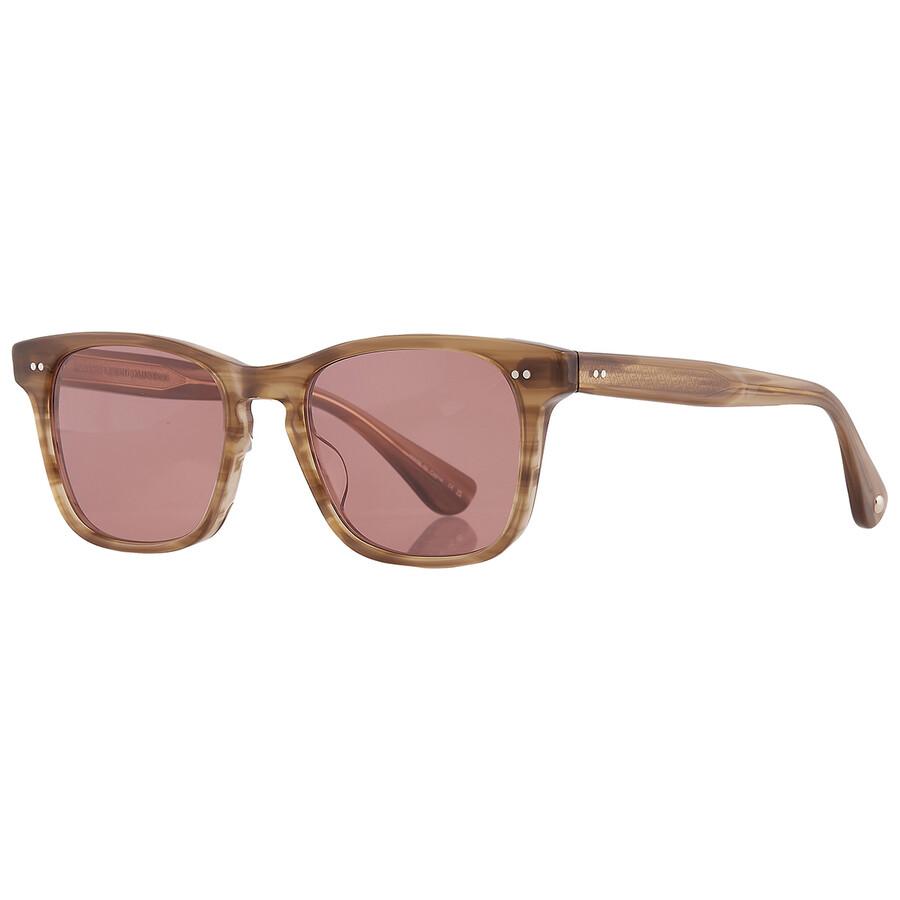 Garrett Leight Torrey Sun Lilac Square Unisex Sunglasses 2148 Pat Li 51