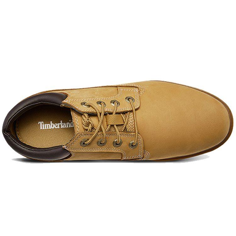 Timberland Leather Waterproof Durable Comfortable Work Ankle Outdoor Boots Men Boots Wheat A1P3LW