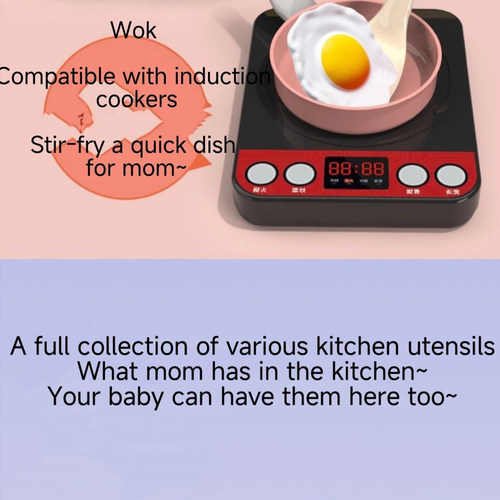 Sada hracích potravin na krájení pro batolata, Hračky na vaření pro kluky a holky, Dětská sada simulovaných kuchyňských potřeb